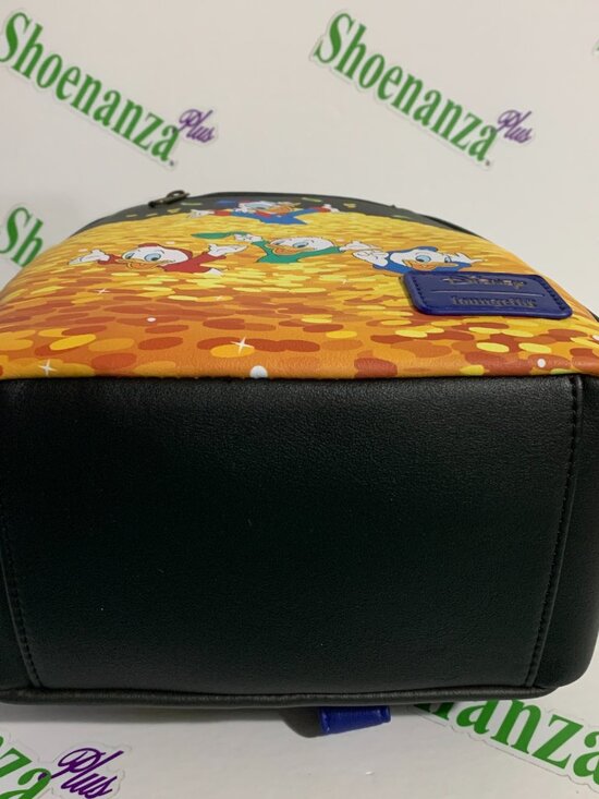 Loungefly Mini Backpack Disney DuckTales Money Bin Scrooge Huey Dewey Louie Bag